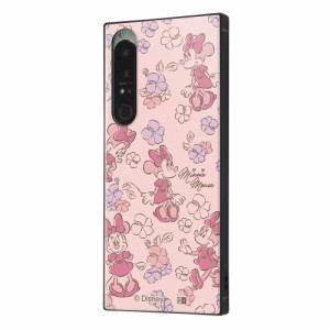 イングレム IQ-DXP1M4K3TB/MN21 Xperia 1 IV(SO-51C/SOG06/Softbank)用 ディズニーキャラクター 耐衝撃ハイブリッドケース KAKU（ミニー