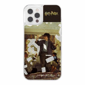 イングレム iPhone 12/12 Pro用 『ハリー・ポッター』ラメ グリッターケース（ハリー・ポッター/手紙）  IJ-WP27LG1S/HP27返品種別A