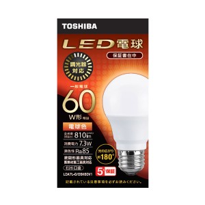 東芝 LDA7L-G/DSK60V1 LED電球 一般電球形 810lm（電球色相当）【調光器対応】[LDA7LGDSK60V1] 返品種別A