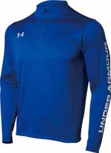 アンダーアーマー サッカー ニット ロングスリーブ トップス（ロイヤル・サイズ：3XL） UNDER ARMOUR　UA 1365019-400-3XL返品種別A