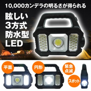 ブロードウォッチ SOL-3LED-BAT ソーラー充電型3方式LEDライト[SOL3LEDBAT] 返品種別A