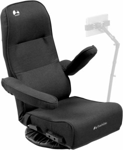 バウヒュッテ GX-250-BK ゲーミング座椅子 ハグポッド（ブラック）Bauhutte[GX250BK] 返品種別A