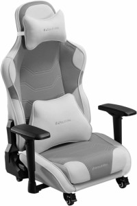 バウヒュッテ GX-571-WH ゲーミング座椅子（ホワイト）[GX571WH] 返品種別A