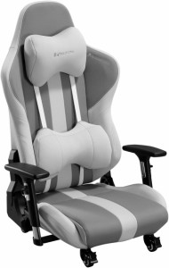 バウヒュッテ GX-551-WH ゲーミング座椅子（ホワイト）[GX551WH] 返品種別A