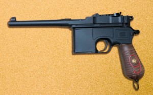 A！　CTION Mauser C96 Red9 マットブラックモデルガン  返品種別B