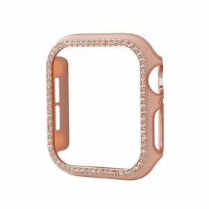 GAACAL（ガーカル） W00065PR5 Apple Watch 7-9【41mm】スワロフスキーフレーム（ピンクローズゴールド）[W00065PR5] 返品種別A