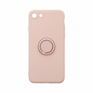 GAACAL（ガーカル） P00114PB iPhone SE(第3世代)/SE(第2世代)/8/7用 バンカーリング付きTPUケース（ピンク）[P00114PB] 返品種別A