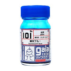 ガイアノーツ ガイアカラー 101 蛍光ブルー【33101】塗料  返品種別B