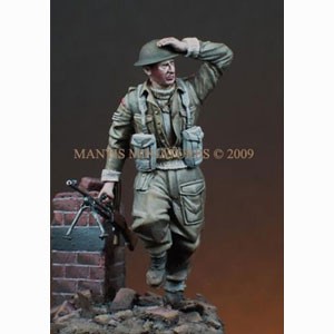 マンティス・ミニチュアズ 1/35 英 歩兵 ヨーロッパ戦線 1944-1945【Man35004】レジンフィギュア  返品種別B