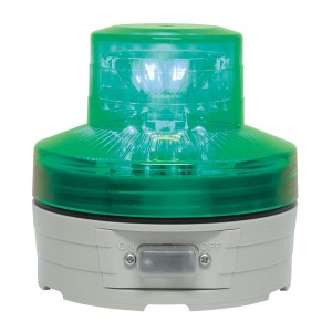 日惠製作所 VL07B-003AG LED回転灯　ニコUFO　緑NIKKEI　NICO UFO　電池式警告灯[VL07B003AG] 返品種別A