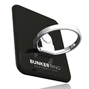 i＆plus BU3BK iPhone/スマートフォン対応  フィンガーホールドリング スタンド（ブラック）BUNKER RING 3[BU3BK] 返品種別A