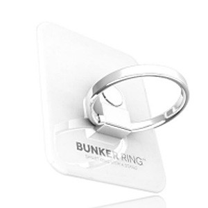 i＆plus BU3WH iPhone/スマートフォン対応  フィンガーホールドリング スタンド（ホワイト）BUNKER RING 3[BU3WH] 返品種別A