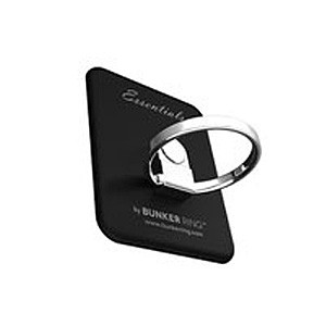 i＆plus BUMUBK iPhone/スマートフォン対応  フィンガーホールドリング スタンド（ブラック）BUNKER RING Holder Set[BUMUBK] 返品種別A