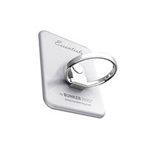 i＆plus BUMUSI iPhone/スマートフォン対応  フィンガーホールドリング スタンド（シルバー）BUNKER RING Holder Set[BUMUSI] 返品種別A