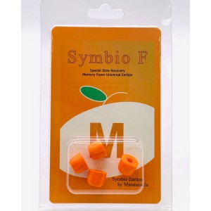 シンビオ SYMBIO-F-M シリコン製イヤーチップ《Symbio Eartips Type Peel / M size》Symbio[SYMBIOFM] 返品種別A