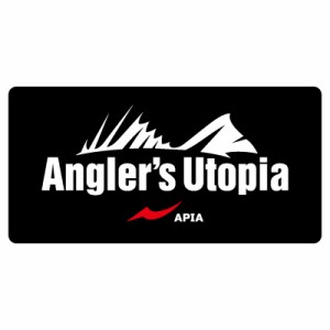 アピア Angler’s Utopia ステッカー Angler’s Utopia ステッカーAPIA[アングラズユトピアステツカ] 返品種別A