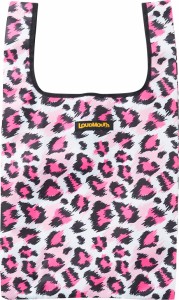 Loundmouth（ラウドマウス） 762981F275 エコバッグ（Pink Leopard・容量：15L）コンビニバッグ型　折りたたみ可[762981F275] 返品種別A