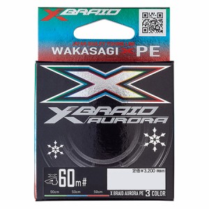 X-BRAID エックスブレイド オーロラ ワカサギPE 4本組 60m(0.15号) オーロラ ワカサギPE 4ホンクミ 60m(0.15ゴウ)返品種別B