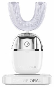 カトレ CTL-600 音波振動電動歯ブラシ（ホワイト）cattre カトレオーラル U字型電動歯ブラシ[CTL600カトレ] 返品種別A