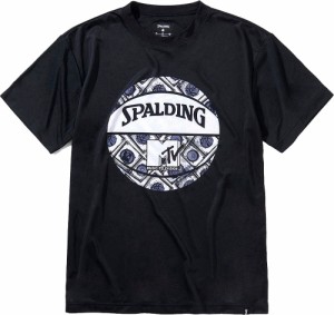 スポルディング SMT210340-1000-S Tシャツ  MTV ミュージックミキシング（ブラック・サイズ：S）SPALDING[SMT2103401000S] 返品種別A