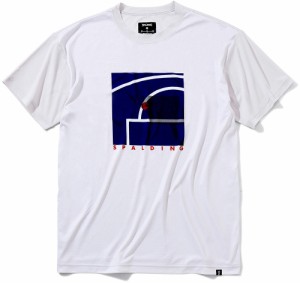 スポルディング Tシャツ シャドウズオンザコート ライトフィット（アイスグレー・サイズ：S） SPALDING SMT22020-2300-S返品種別A