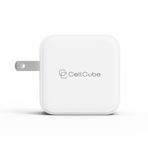 FUNMAXJAPAN（ファンマックスジャパン） CellCube USB-C×1、USB-A×1 急速充電器（白） CC-AC07-WH返品種別A