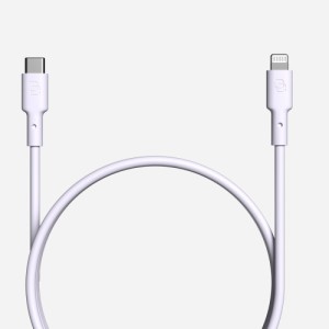 FUNMAXJAPAN（ファンマックスジャパン） CC-CB07-LP CellCube USB-C to Lightningケーブル 1.0m （白藤）[CCCB07LP] 返品種別A