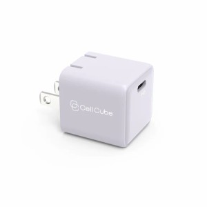 FUNMAXJAPAN（ファンマックスジャパン） CC-AC06-LP CellCube PD30W USB-C 急速充電器 （白藤）[CCAC06LP] 返品種別A