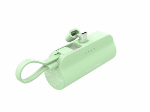 FUNMAXJAPAN（ファンマックスジャパン） CC-PB02-LG CellCube ケーブルレスモバイルバッテリー （USB Type-C端子内蔵×1 / USB-C×1ポー