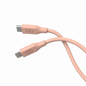 CIO CIO-SL30000-CL1-PK シリコンケーブル USB-C to Lightning 1m（ピンク）[CIOSL30000CL1PK] 返品種別A