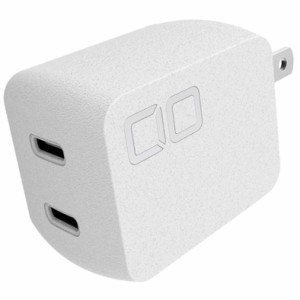 CIO CIO-G30W2C-WH NovaPort DUO 30W 2ポート(USB-C×2) GaN充電器 PD/QC対応 急速充電（ホワイト）[CIOG30W2CWH] 返品種別A