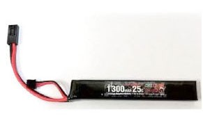 TOPLINE FORCE POWER LiPo 7.4V 1300mAh 25C スティックtype【GA-005】エアガン  返品種別B