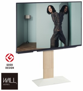 ナカムラ 〜80V型対応 壁寄せテレビスタンド （ホワイトオーク） EQUALS WALL INTERIOR TVSTAND V3ロータイプ WLTVB5232返品種別A