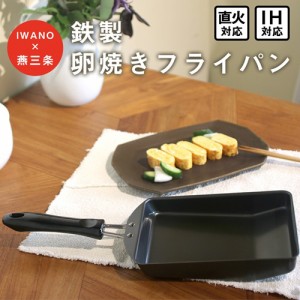 IWANO(イワノ) AWKSE 【IH対応】卵焼きフライパン （ブラック）[AWKSE] 返品種別A