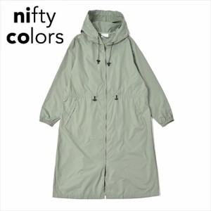 nifty colors(ニフティカラーズ) NIFTYCOLORS-60432 ピーチドロップジップロングレインコート[NIFTYCOLORS60432] 返品種別A