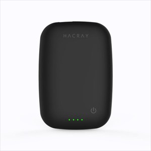 HACRAY（ハクライ） HR11680 ワイヤレス充電器+モバイルバッテリー Cable-Free Mobile Battery 4000mAh（ブラック）[HR11680] 返品種別A