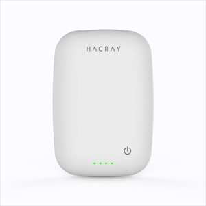 HACRAY（ハクライ） HR11682 ワイヤレス充電器+モバイルバッテリー Cable-Free Mobile Battery 4000mAh（ホワイト）[HR11682] 返品種別A