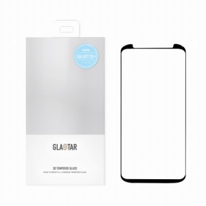 GLASTAR GL12708S9P Galaxy S9+(SC-03K/SCV39)用 グラスター 全面保護 3D強化液晶保護ガラスフィルム[GL12708S9P] 返品種別A