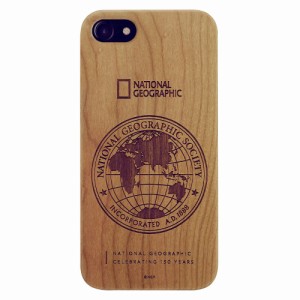 National Geographic iPhone SE(第3/2世代)/8/7用 130th Anniversary case Nature Wood（チェリーウッド）  NG12991I8返品種別A