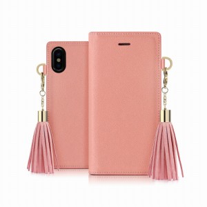 dreamplus DP13613I65 iPhone XS Max用 Tassel Jacket 手帳型ケース（ピンク）[DP13613I65] 返品種別A