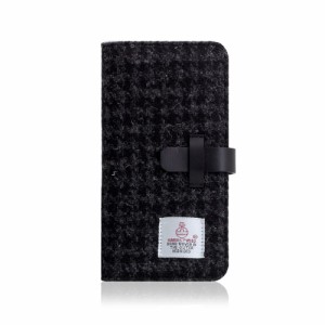 SLG Design SD13714I61 iPhone XR用 Harris Tweed Diary（ブラック）[SD13714I61] 返品種別A