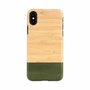 Man＆Wood I13881I61 iPhone XR用 天然木ケース（Bamboo Forest）[I13881I61] 返品種別A