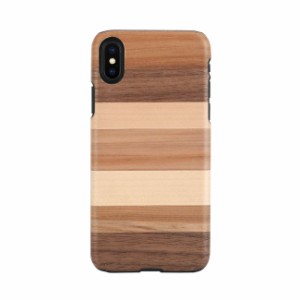 Man＆Wood I13887I65 iPhone XS Max用 天然木ケース（Sabbia）[I13887I65] 返品種別A