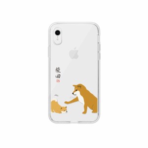 abbi ABF14576I61 iPhone XR用 しばたさんクリアケース（子犬）[ABF14576I61] 返品種別A