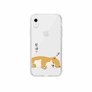 abbi ABF14577I61 iPhone XR用 しばたさんクリアケース（昼寝）[ABF14577I61] 返品種別A