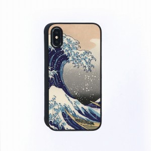 Dparks DS14790I58 iPhone XS/X用 spirit case（浮世絵）[DS14790I58] 返品種別A