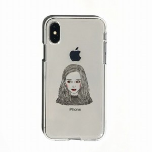 Dparks DS14881I65 iPhone XS Max用 ソフトクリアケース（少女B）[DS14881I65] 返品種別A