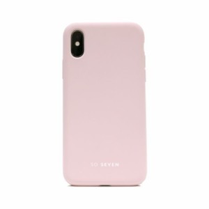 SO SEVEN SS15002I58 iPhone XS/X用 PREMIUM CASE SMOOTHIE（ピンク）[SS15002I58] 返品種別A