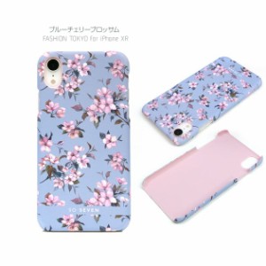 SO SEVEN SS15007I61 iPhone XR用 FASHION TOKYO（ブルーチェリーブロッサム）[SS15007I61] 返品種別A