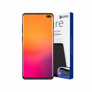 araree AR16340S10P Galaxy S10+（SC-04L/SCV42）用 全画面保護フィルム pure[AR16340S10P] 返品種別A